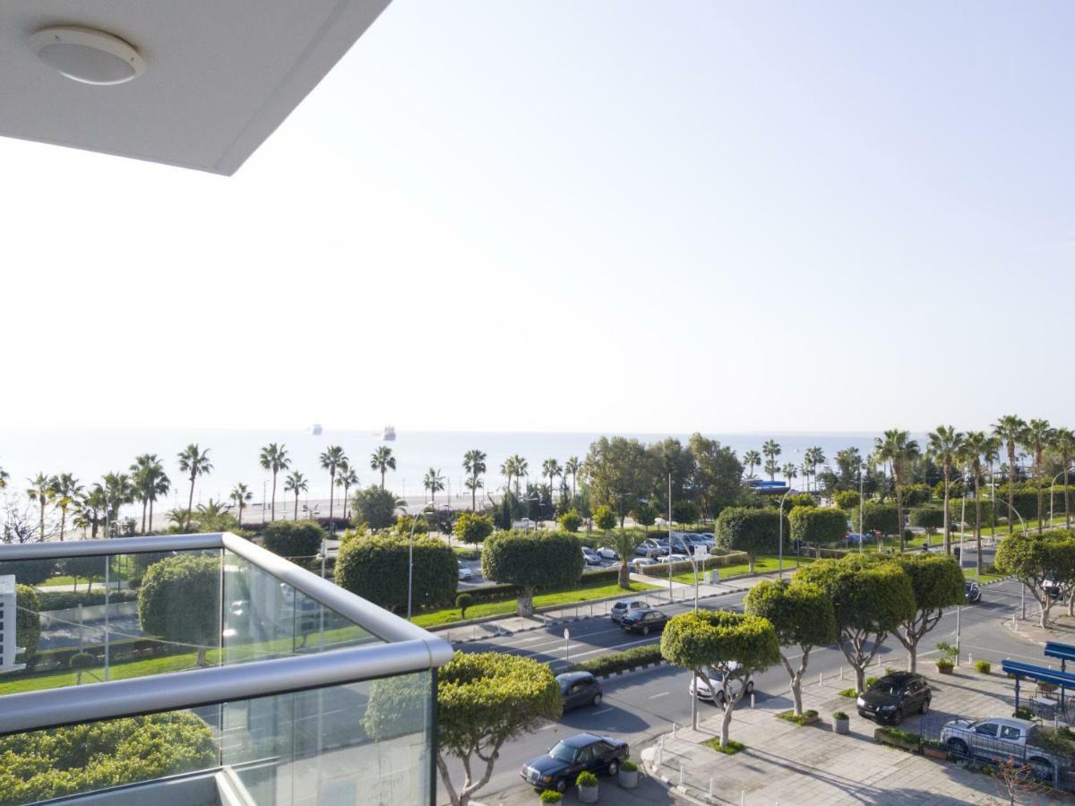 City Pearl - Modern 2 Bed Sea View Apt In City Centre リマソール エクステリア 写真