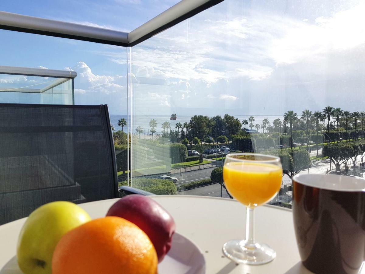 City Pearl - Modern 2 Bed Sea View Apt In City Centre リマソール エクステリア 写真
